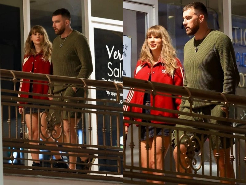 'Uhvaćeni' na spoju: Taylor Swift i Travis Kelce ove zaljubljene poglede nisu mogli sakriti